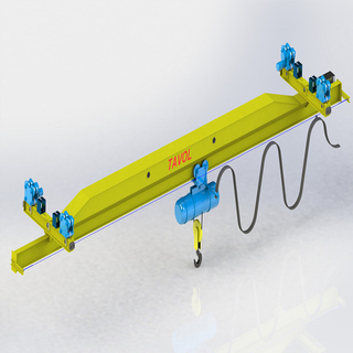 Ponts roulants électriques sous-plaqués de marque Tavol avec palan à câble métallique de conception européenne