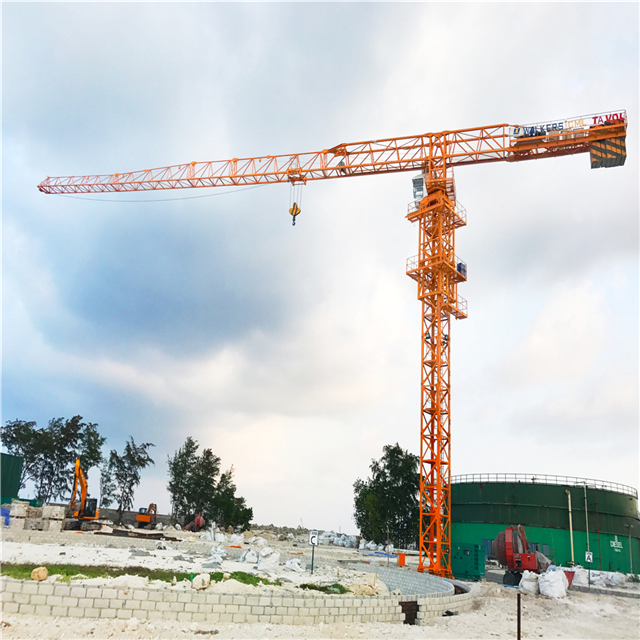 Grue à tour Topless QTZ80(PT5610) de la construction de bâtiments