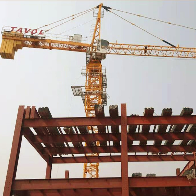 Grue à tour QTZ80 8ton de flèche 60m